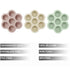 PandaEar 3 Pack Baby Food Freezer Tray with Lids, Silicone Food Feeder Teether Tray for Homemade Baby Food