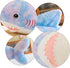 Plush Rainbow Shark Stuffed Animal, Colorful Shark Hugging Pillow, 26-Inch Plushies Gift for Kids and Lovers