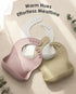 Tiny Marvels Silicone Bibs for Babies with Food Catcher Pocket, Adjustable Waterproof Feeding Bib for Infants