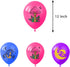 Mushroom Happy Birthday Party Decorations - Includes Backdrop, Banner, Cake Topper, Cupcake Toppers, Balloons
