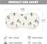 decor gift 4 Pack 22x11in Cotton Newborns Burp Cloths Soft Touch Japanese -e Style Frog Offwhite Baby Burp Rags