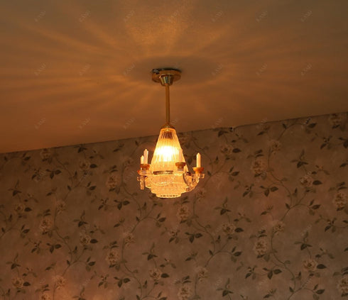 1/12 iLAND Scale Accessories of Dollhouse Lights, Classic Miniature Lamp for Dollhouse Decoration, Brilliant Candle