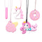 Chew Necklaces for Sensory Kids, 5 PCS Silicone Chewable Necklaces, Perfectly Textured Chewy Toys for Aggressive Chewers