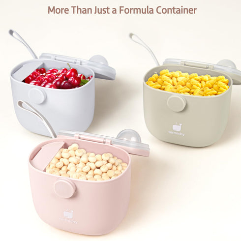 8.8OZ, 0.55LB, 250g,500ml Termichy Baby Formula Dispenser, Portable Milk Powder Dispenser Container with Carry Handle
