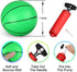 Dilabnba 7" Mini Rubber Replacement Basketballs for Hoop/Pool, Soft Beach Bouncy Ball Sports Party Game