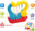 WEofferwhatYOUwant Set of 3 Music Toys - Trumpet, Drum, and Harp with Batteries for Baby Learning