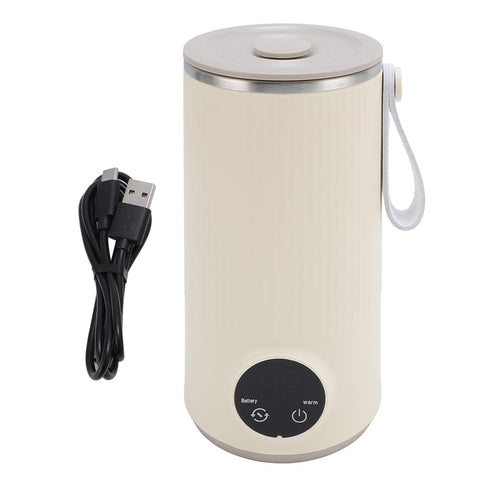 Yunseity Portable Travel Bottle Warmer Mixer - Wireless & Multifunctional