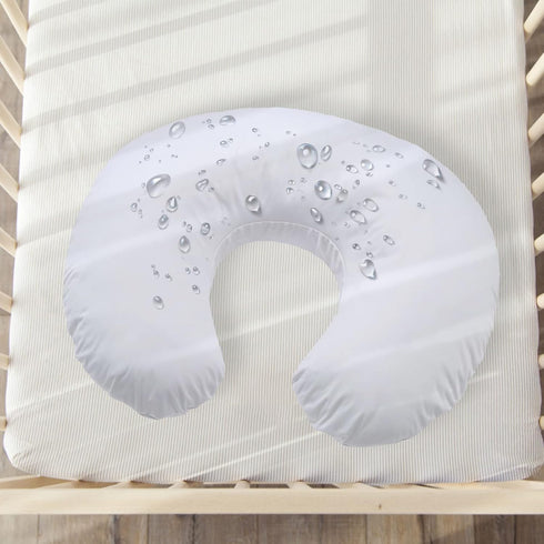 Winmany Baby Waterproof Nursing Pillow Cover Newborn Breastfeeding Pillowcase Soft Replaceable Slipcover for Boys