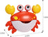 Deejoy Crab Bubble Bath Maker, Blows Bubbles and Plays 12 Children’s Songs, Bath Bubble Machine for Kids (Red)