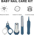 Set 4 1 Baby Nail Manicure Care Kit, Pedicure Grooming Kit in Tools Clippers Scissor File Tweezers for Newborn Infant