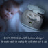 GOGO pure Baby Wet Wipe Warmer and Wet Wipe Dispenser, Holder and Case - with Easy Press On/Off Switch, Great Baby Gift