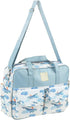 DAUZ Mommy Diaper Bag Large Capacity Strap Protector Waterproof Messenger Compartment for Outdoor Use