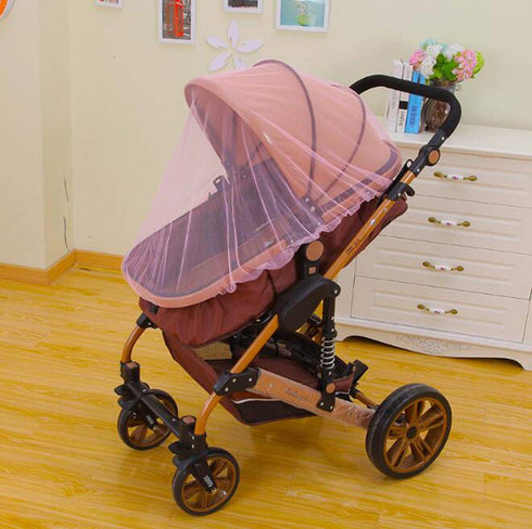 Store Baby Stroller Net,Baby Mosquito Net for Strollers,Infant Carriers,Car Seats,Cradles(Pink)