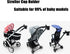 PandaEar Stroller Cup Holder, Universal Cup Holder, Bike Cup Holder Durable, Easy to Install for Stroller, Bike