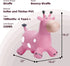 EVERICH TOY Giraffe Bouncy Horse Hopper for Toddlers, Inflatable Jumping Horse, Hopping Toys Gifts for Boys and Girls