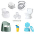 Cover,17x8Inches,Clear 400pieces OULIGET Potty Chair Liners with Elastic, Portable Potty Training Bags, Potty Refill