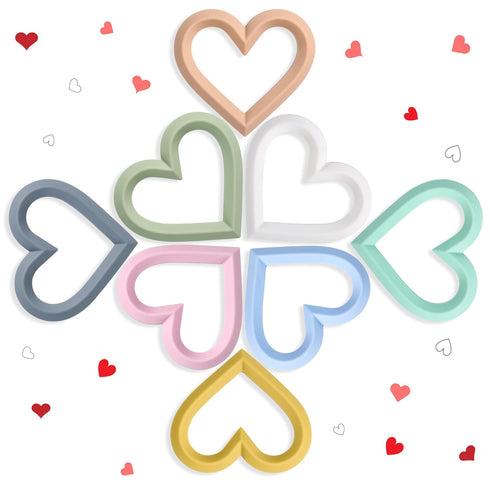 Baby Teether Silicone Teething Toys for 0-6 Months, Chew Toys for Teething Relief, BPA-Free Gifts