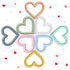 Baby Teether Silicone Teething Toys for 0-6 Months, Chew Toys for Teething Relief, BPA-Free Gifts