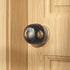 EUDEMON 4 Pack Updated Door Knob Cover, Childproof Safety Lock for Kids, Clear-Black