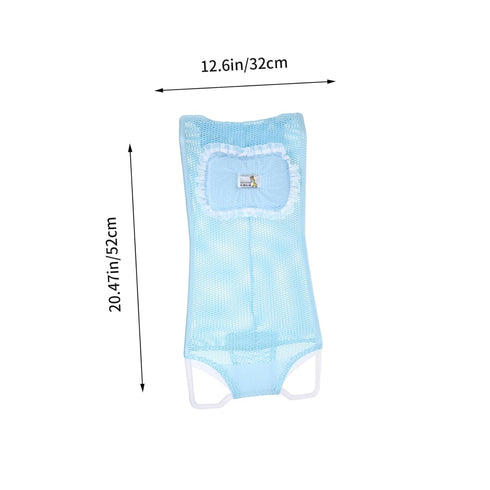 Non-Slip Mesh Bath Support Rack for Newborns - Comfortable Bathtub Seat