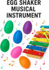 18 GIFTEXPRESS PCS Easter Egg Shakers for Kids Colorful Percussion Musical Maracas for Toddlers, Baby Sensory Toys