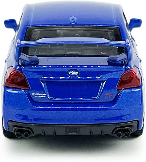 Impreza WRX STI Toy Car Racing Sports Diecast Model 1/36 Scale Metal Pull Back Vehicle for Boys