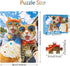 500 Pieces Jigsaw Puzzles - Happy Gift Idea for Adults, Teens, and Kids - Cats Selfie