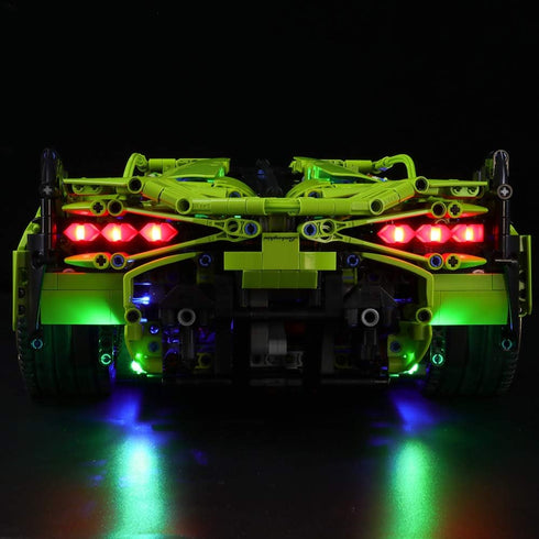 BRIKSMAX LED Lighting Kit for Technic Lamborghini Sián FKP 37 - Compatible with Lego 42115