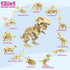 UMEELR 12Pcs 12 1 Pre Filled Easter Eggs Dinosaur Skeleton Building Blocks, in Easter Eggs for Kids Easter Egg Hunt