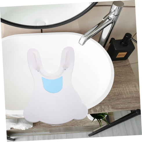 HANABASS Portable Baby Bathing Basin for Newborns Foldable Infant Bath Seat Easy-to-Clean Rinse Cup for Bathing