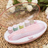Trimmer Set 10 TOOGOO Baby Nail File Electric Nail Manicure with Nail Clippers,LED Light and Grinding Heads(Pink)