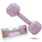 Giftty Baby Dumbbell Toy, Silicone Infant Rattle Teething Toy, Toddler Sensory Toy, Durable Safe Weight - Great Gift