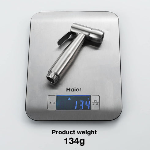 RWYRBNSL HandheldSprayer,Toilet Sprayer Head Stainless Steel HandheldSprayer Cloth Bathroom Diaper Sprayer for Kitchen