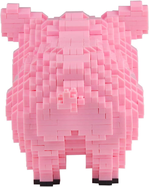 Larcele Micro Pig Building Blocks Mini Toy Bricks, 1547 Pieces KLJM-02 (Model 558)
