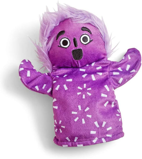 hand2mind Feelings Family Hand Puppets, Emotions Toys, Dramatic Play Therapy Toys for Counselors, Social Emotional