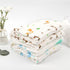 2 Pack, 100% 35"x35" T0405 babygoal Baby Bath Towel Muslin Cotton Hooded Towel for Newborn,Toddler,Infant, Absorbent