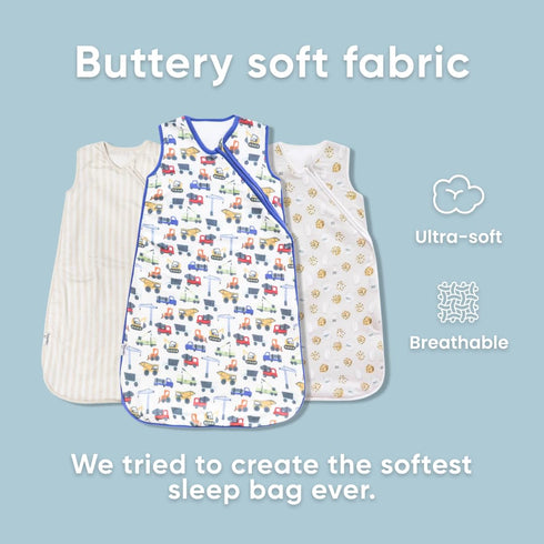 Cozy 24 Copper Pearl Sleep Sack: Warm and Baby Bag in a Variety of Trendy Designs, Safe Alternative to Blankets