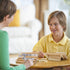 Set 4, Set plusvivo Domino Racks with Stand of Mexican Train Dominoes Trays Wooden Domino Holders for Mexican Train