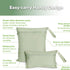 2pcs, haakaa Waterproof Wet Bags for Baby Wet Dry Bags for Cloth Diaper, Swimsuit & Travel, Grass