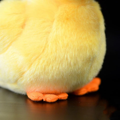 ZHONGXIN MADE 5.5 Inch Yellow Little Duck Plush, Simulation Duck Stuffed Animal, Baby Duck Doll Plush Toys Gift