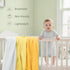 3 Pack 47x47 Inch Muslin Swaddle Blankets for Baby Boy - Large Receiving Blankets, Soft Breathable Cotton Nursery