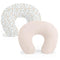 Boyoung 2 Pack Stretchy Nursing Pillow Covers Ultra Soft Slipcovers for Breastfeeding for