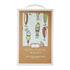 (12140058) Mud Pie Kids Fishing Muslin Swaddle Blanket, Multi