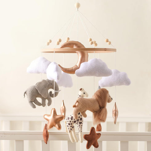 Ikubigu Baby Mobile for Crib, Baby Crib Mobile for Boys Girls, Baby Mobile