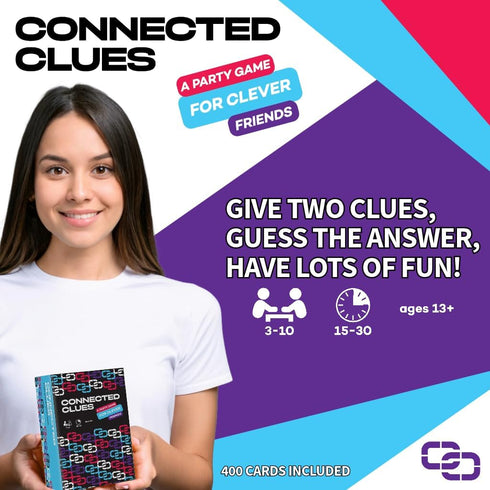 Connected Clues - A Party Game for Clever Friends | Phrase Guessing Fun Based on The Popular Before and After Game Show