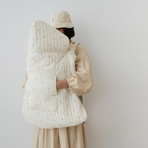 Cozy Baby Carrier Cover with Pocket for Winter Outings