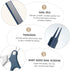Set Sosoport Newborn Baby Nail Clipper Portable Fingernail Scissors Grooming Kit Safety Features for Infants Easy