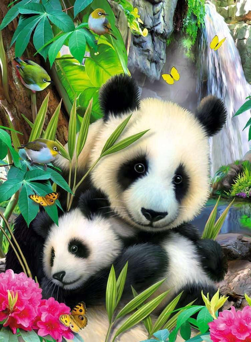 Ravensburger Lovely Panda Jigsaw Puzzle (300 Piece)
