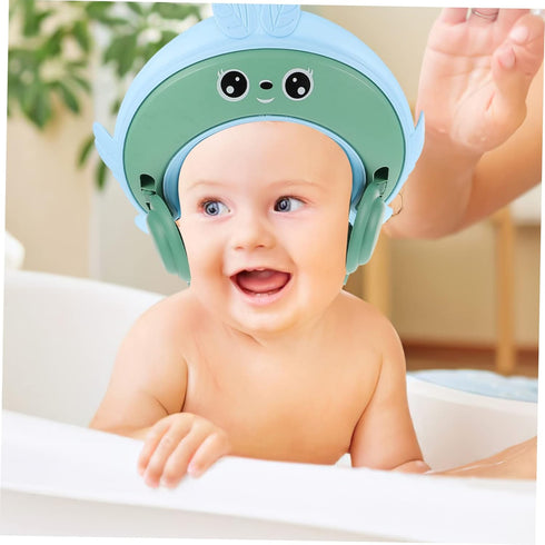 Shampoo Cap Baby Bath Hair Washing Hat | Toddler Shower Visor Shower Cap | Kids Hair Washing Station for Sink Shower