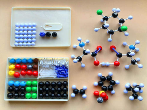 Chemistry Molecular Model Kit, Student or Teacher Set for Organic and Inorganic Chemistry Learning, 190 PACK